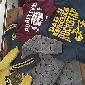 5 Garanimals size 3 pullover sweatshirts